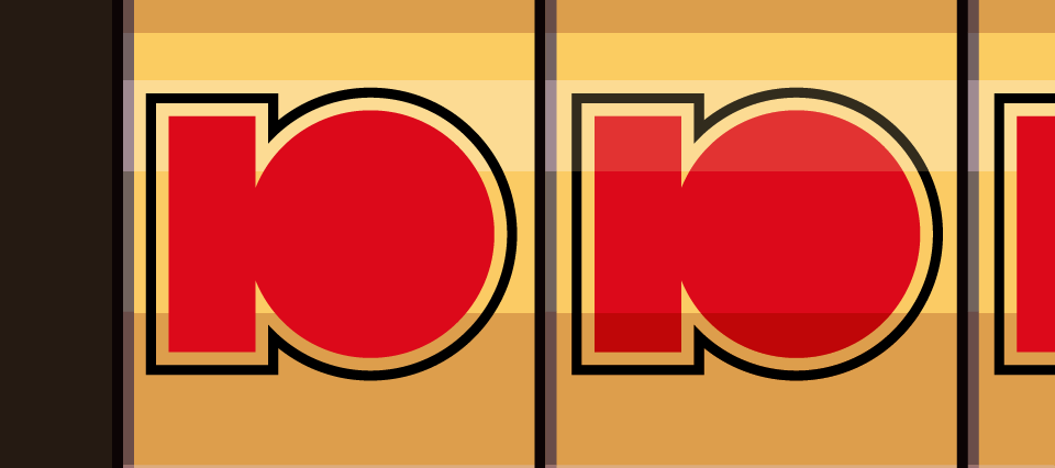 Casino with 10bet. A roulette table with the 10bet logo stylized as number one and a chip.