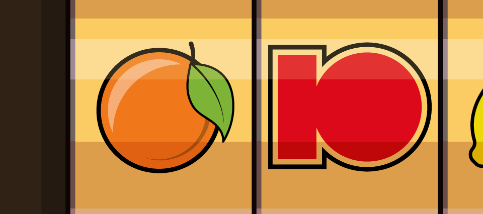 Casino slots with 10bet. A slot machine with a stylized 10 bet logo.